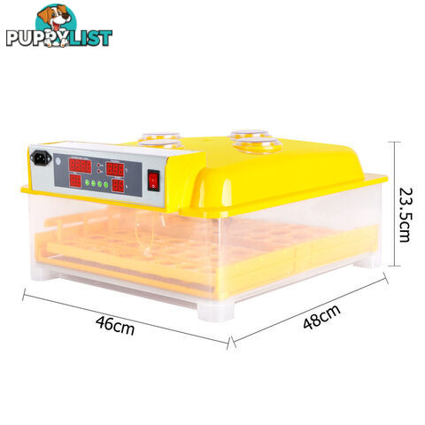 Automatic 48 Egg Incubator Yellow