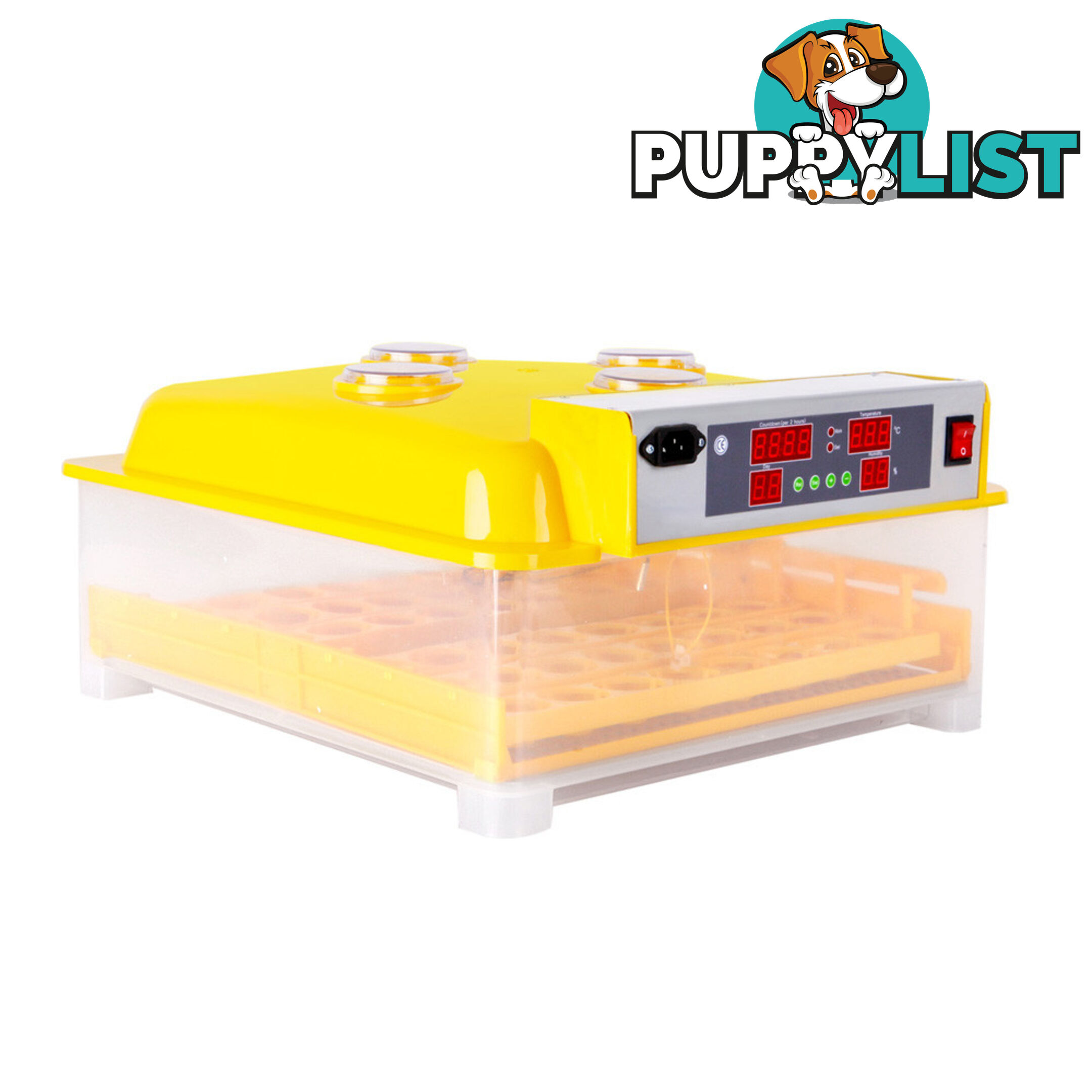 Automatic 48 Egg Incubator Yellow