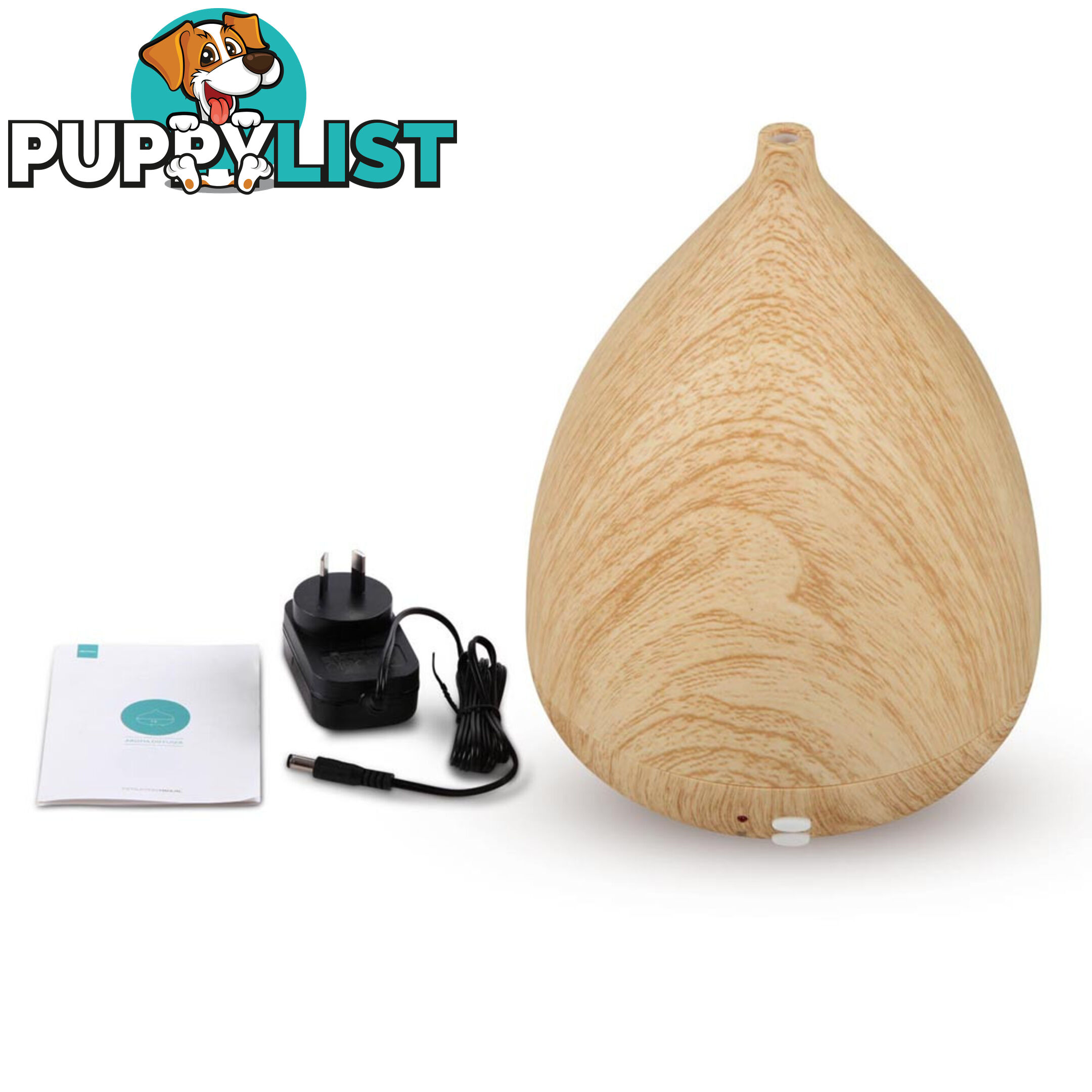 300ml 4-in-1 Aroma Diffuser Light Wood