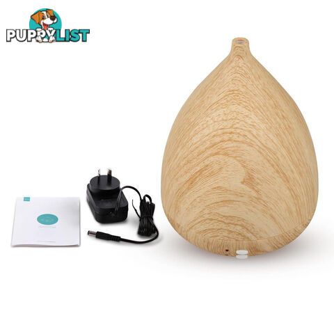 300ml 4-in-1 Aroma Diffuser Light Wood