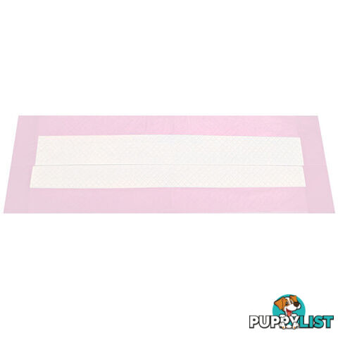 50 Puppy Pet Dog Toilet Training Pads Pink