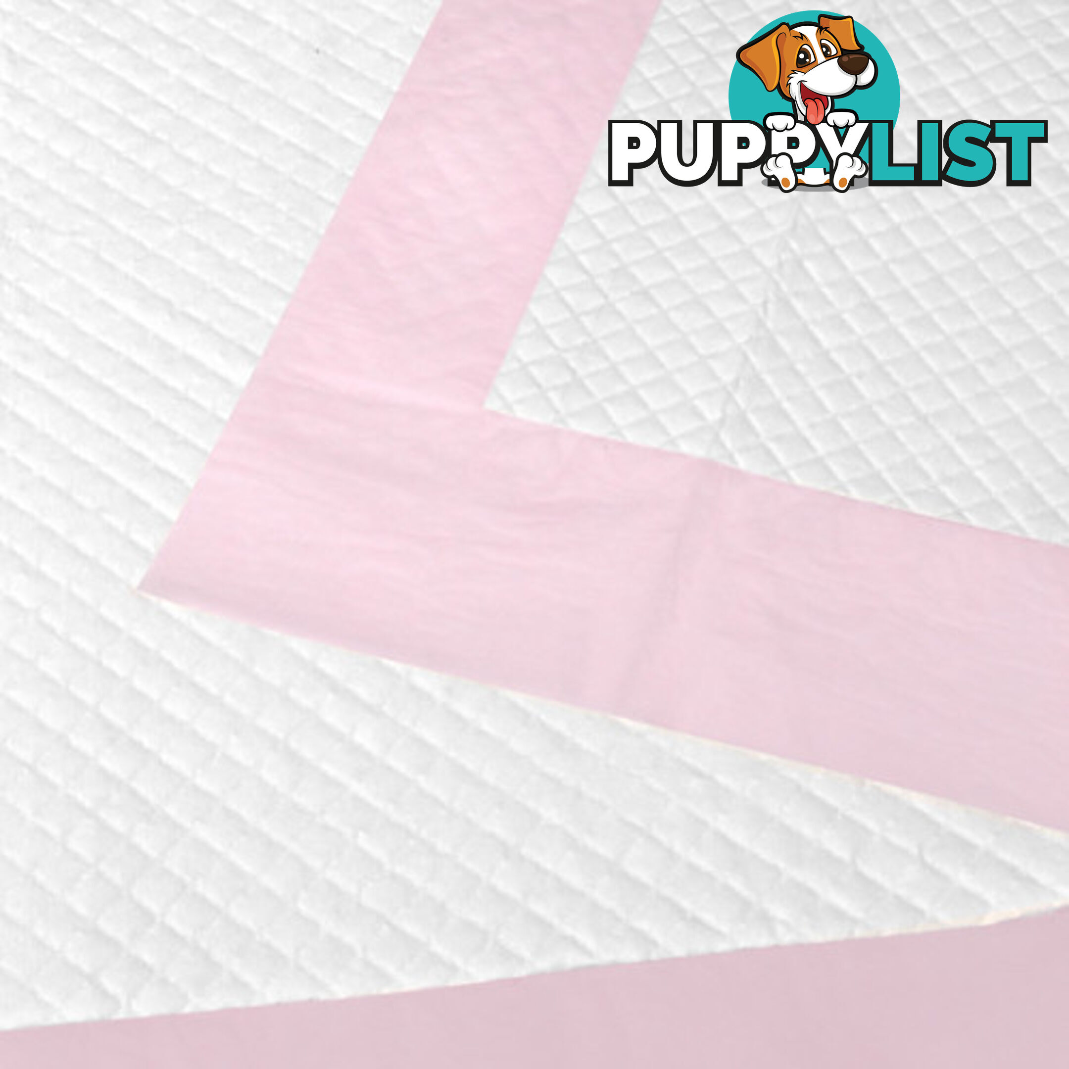 50 Puppy Pet Dog Toilet Training Pads Pink