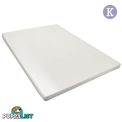 Visco Elastic Memory Foam Mattress Topper 8cm Single