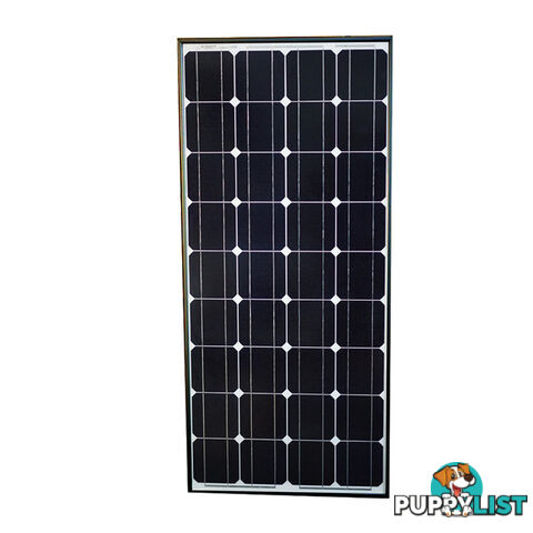 12V 100W SOLAR PANEL KIT HOME GENERATOR MONO CARAVAN CAMPING POWER CHARGING