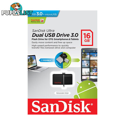 Sandisk SDDD2-032G OTG-32G Ultra Dual USB 3.0 Pen Drive