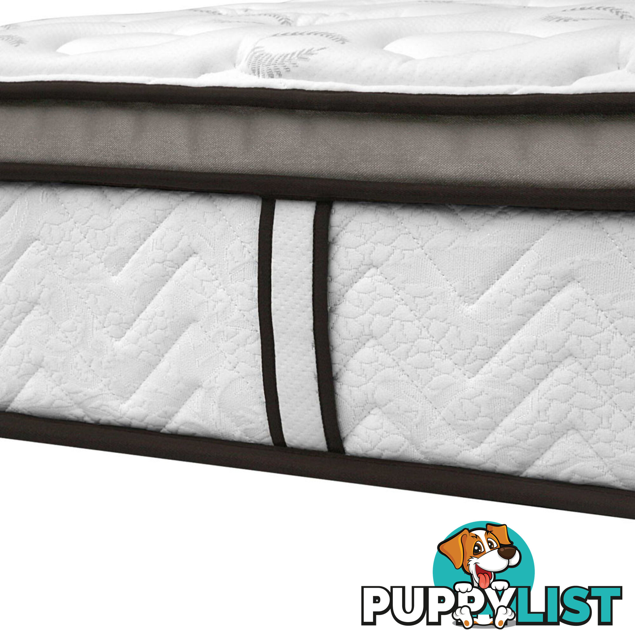 Latex Euro Top Pocket Spring Mattress Back Support Queen