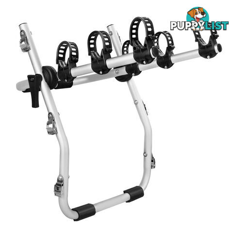 Foldable Aluminium Strap-On 3 Bicycle Bike Rack Carrier