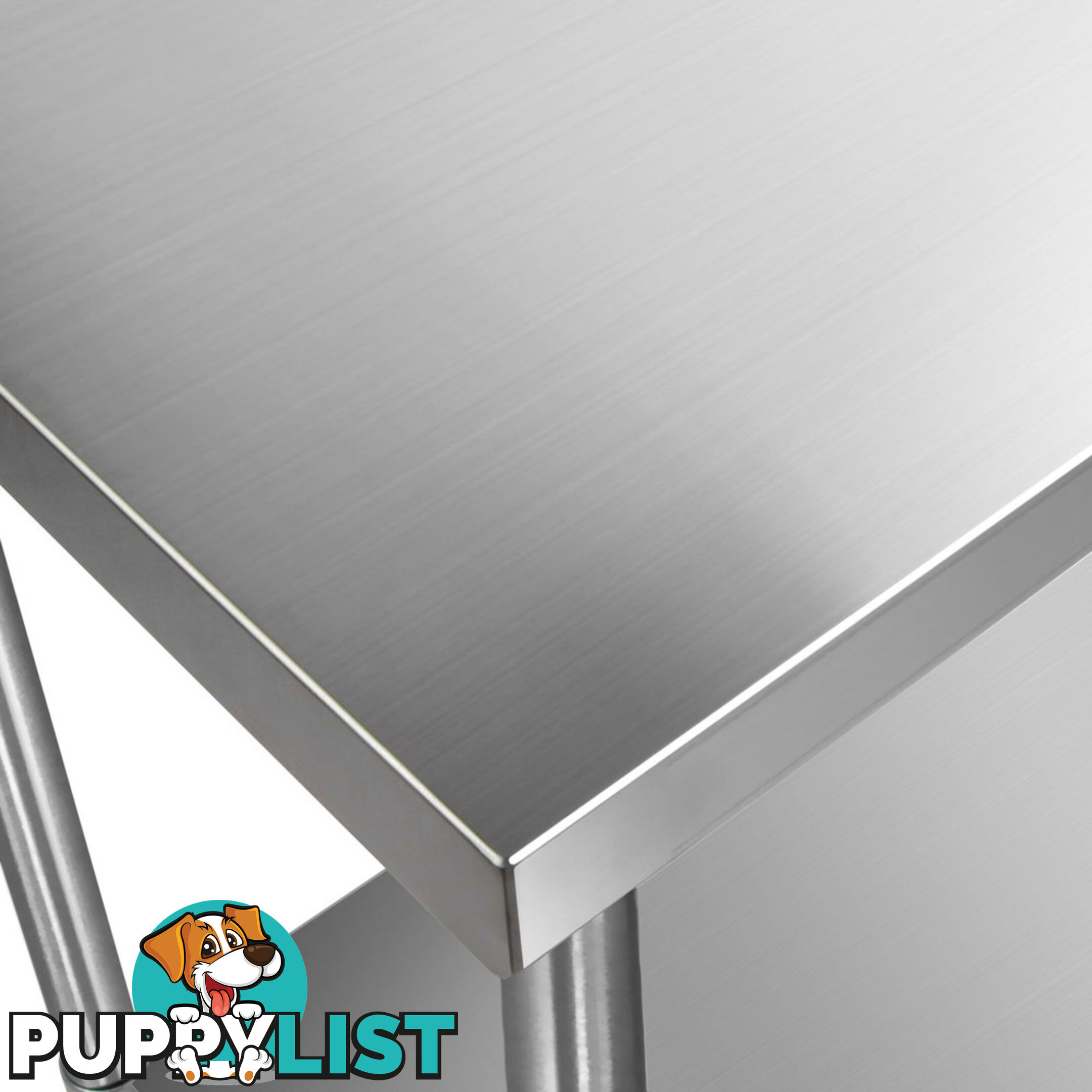 430 Stainless Steel Kitchen Work Bench Table 1829mm