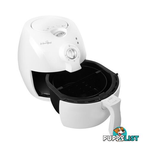 5 Star Chef Oil-Less Air Fryer 2.2L - White