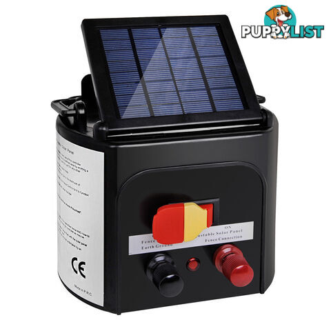 5km Solar Power Electric Fence Energiser Charger