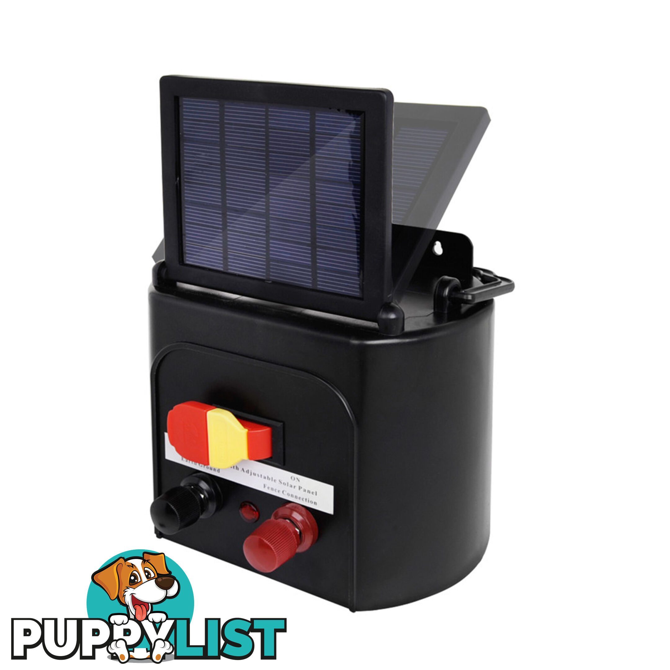 5km Solar Power Electric Fence Energiser Charger