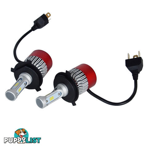 H4 180W 18000LM Philips LED Headlight KIT HIGH LOW Beam Replace Halogen Xenon