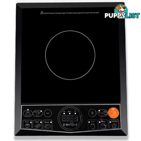 5 Star Chef Induction Cooktop Portable Single