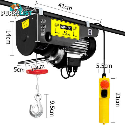 GIANTZ 800KG 1300W Electric Hoist