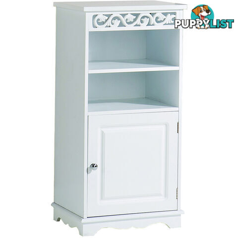 Lure Floor Cupboard in WHITE