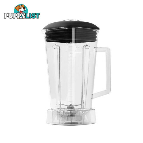 2-in-1 Food Processor & Blender 2L - Black