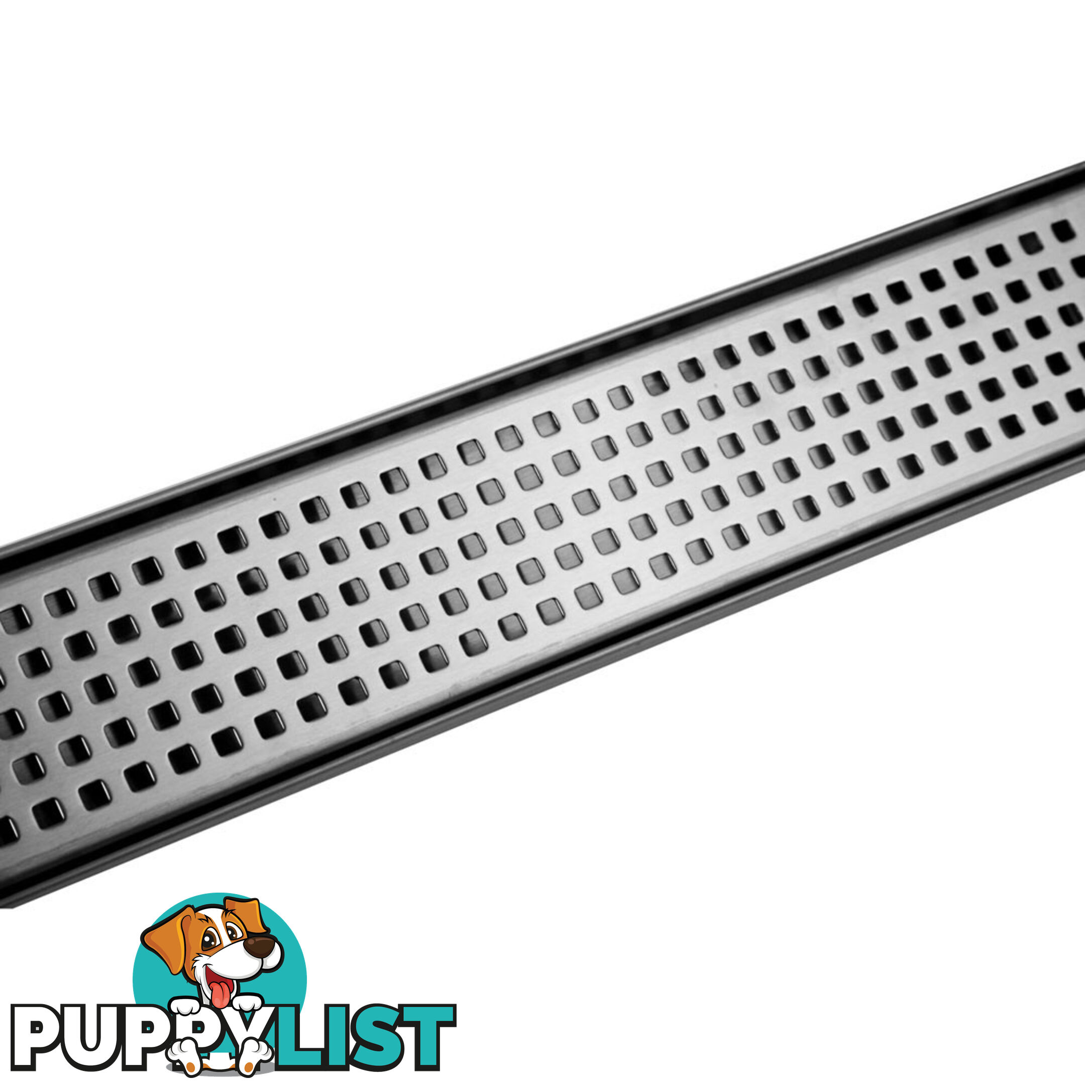 Square Stainless Steel Shower Grate Drain Floor Bathroom 75mm Depth