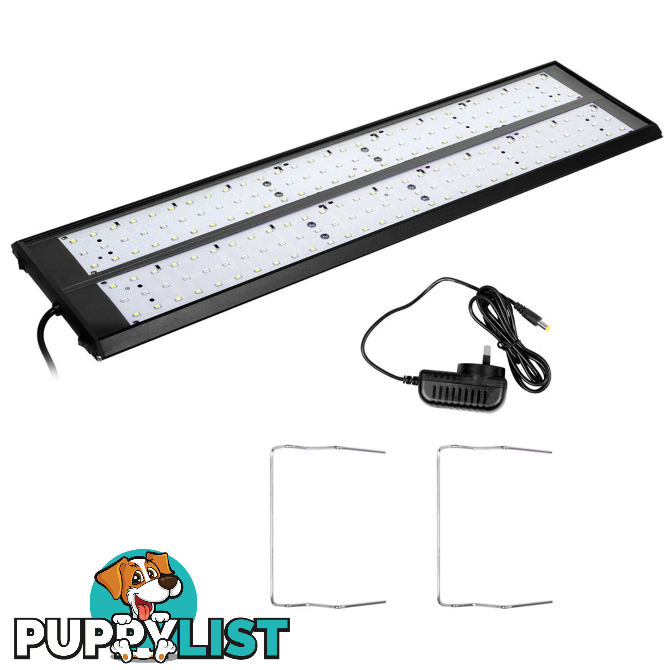 Fish Aquarium Tank LED Light Tube Blue White 60cm