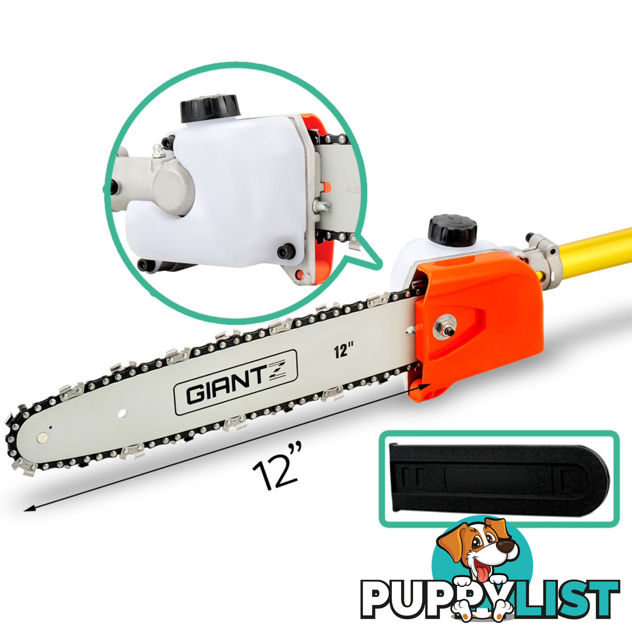 GIANTZ 75CC Pole Chainsaw