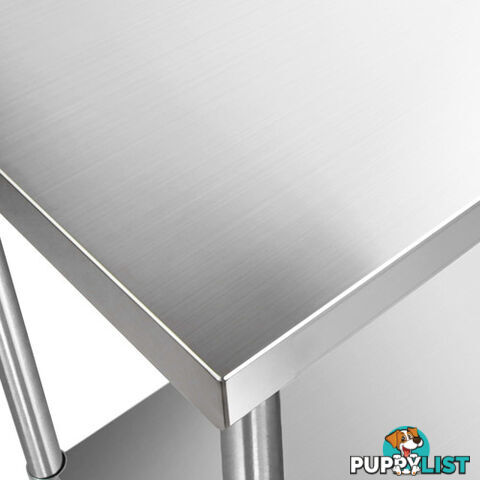 304 Stainless Steel Kitchen Work Bench Table 1524mm