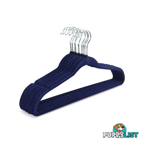 Set of 50 Velvet Coat Hangers