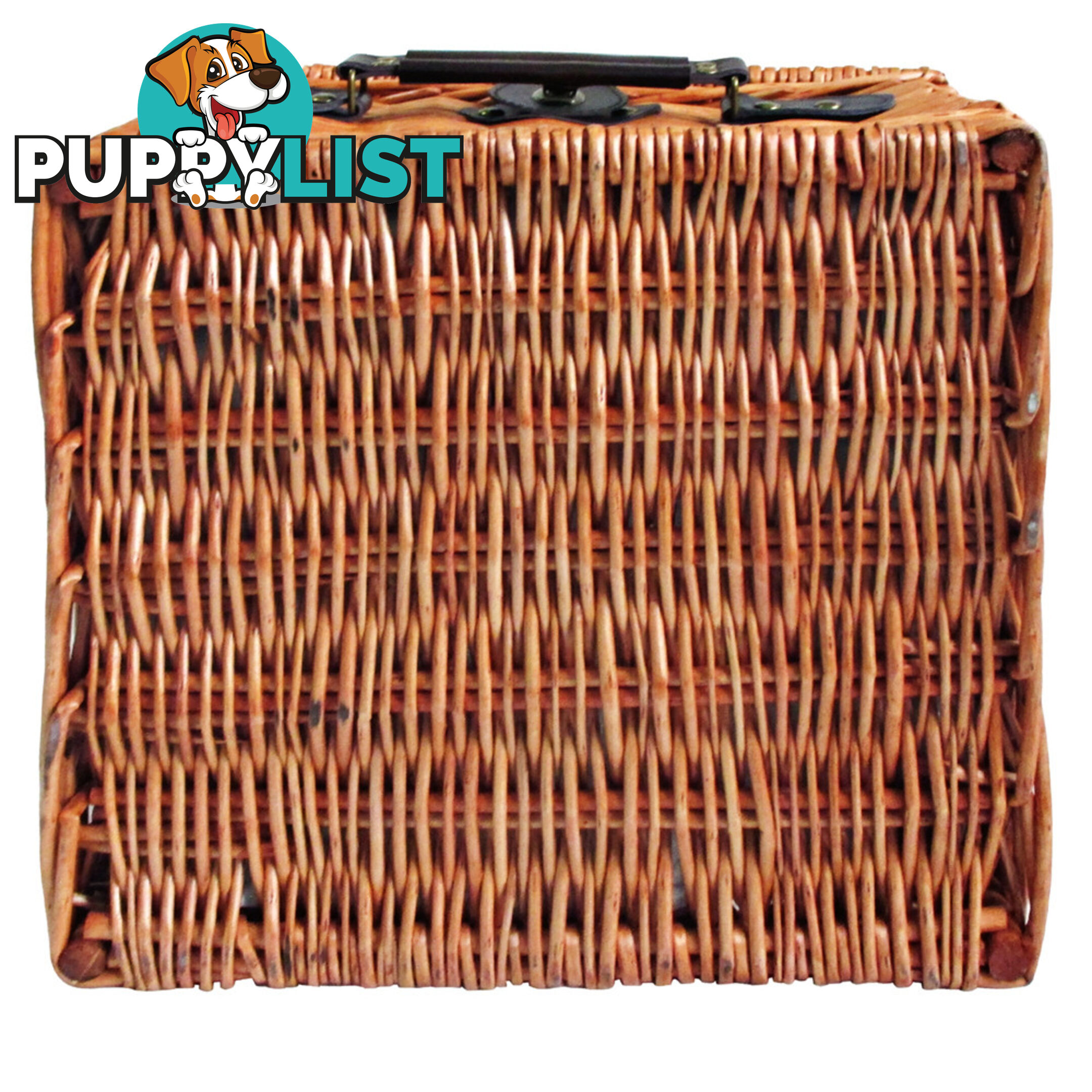 2 Person Picnic Basket Set w/ Cooler Bag Blanket