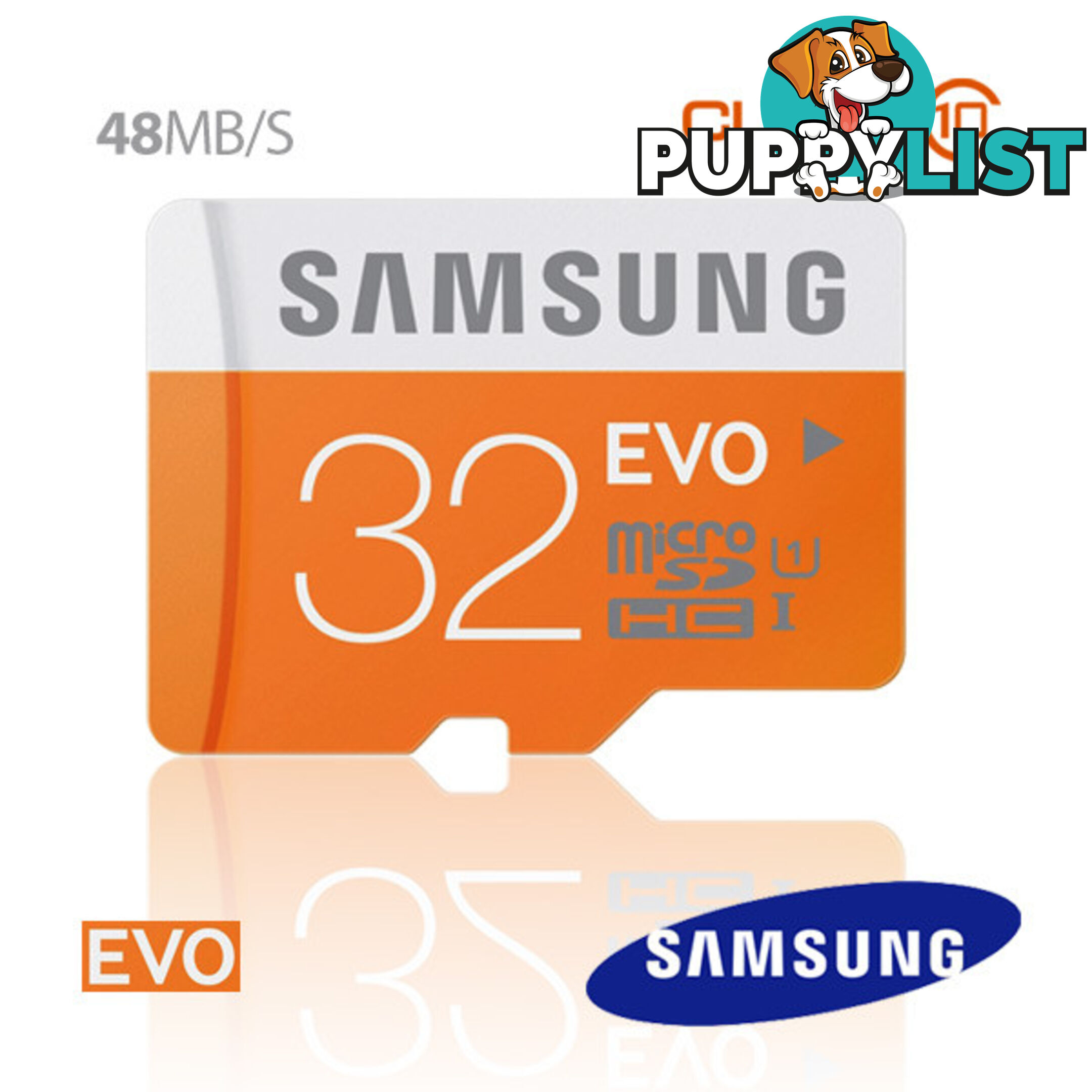 SAMSUNG 64GB MicroSDXC EVO CLASS10 UHS Upto 48MB/s (MB-MP64D)