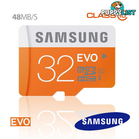 SAMSUNG 64GB MicroSDXC EVO CLASS10 UHS Upto 48MB/s (MB-MP64D)