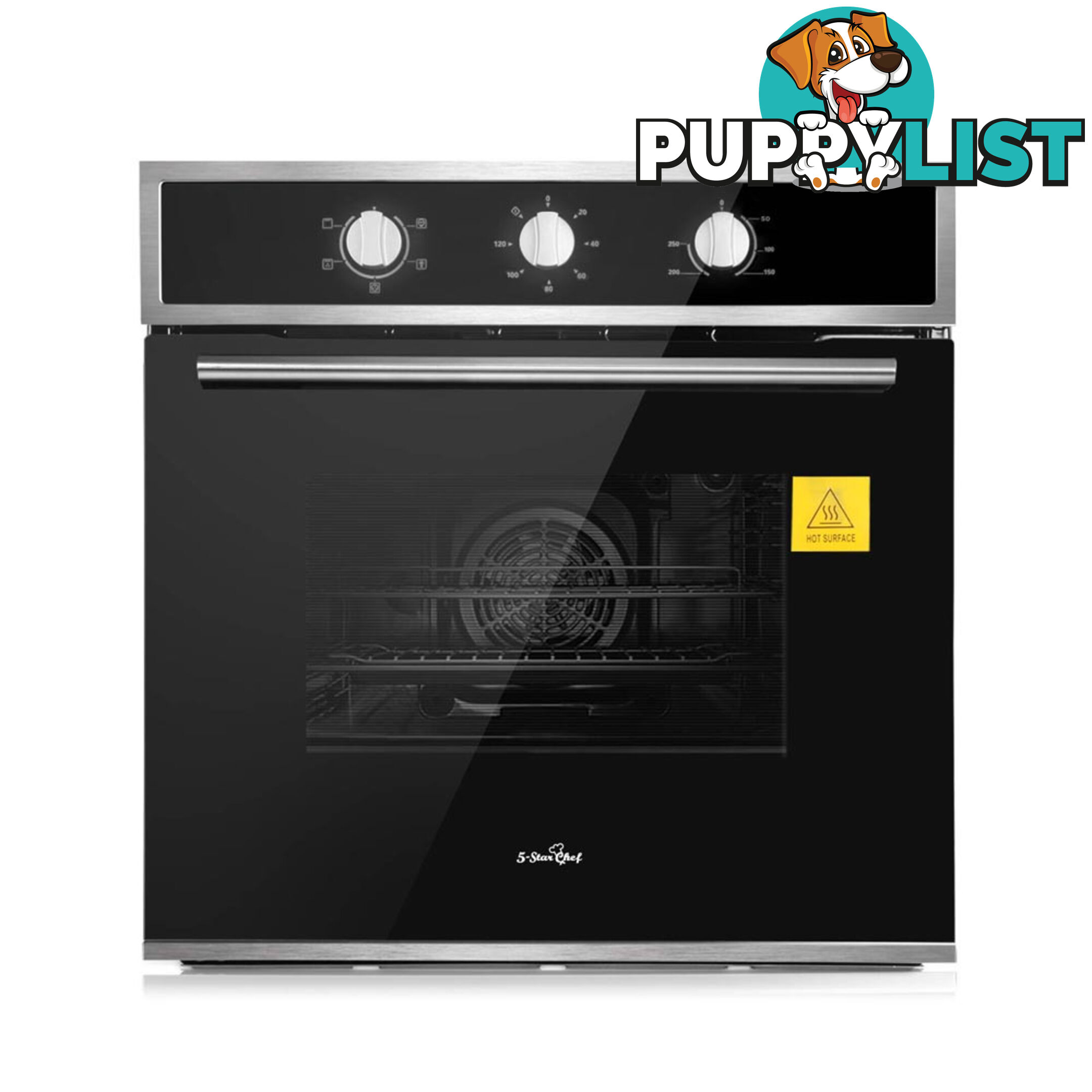 Built-in Electric Fan Forced Oven - 5 Functions