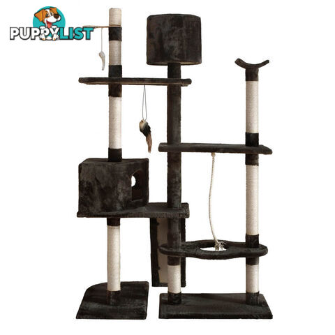 Large Cat Tree 170cm Dark Grey