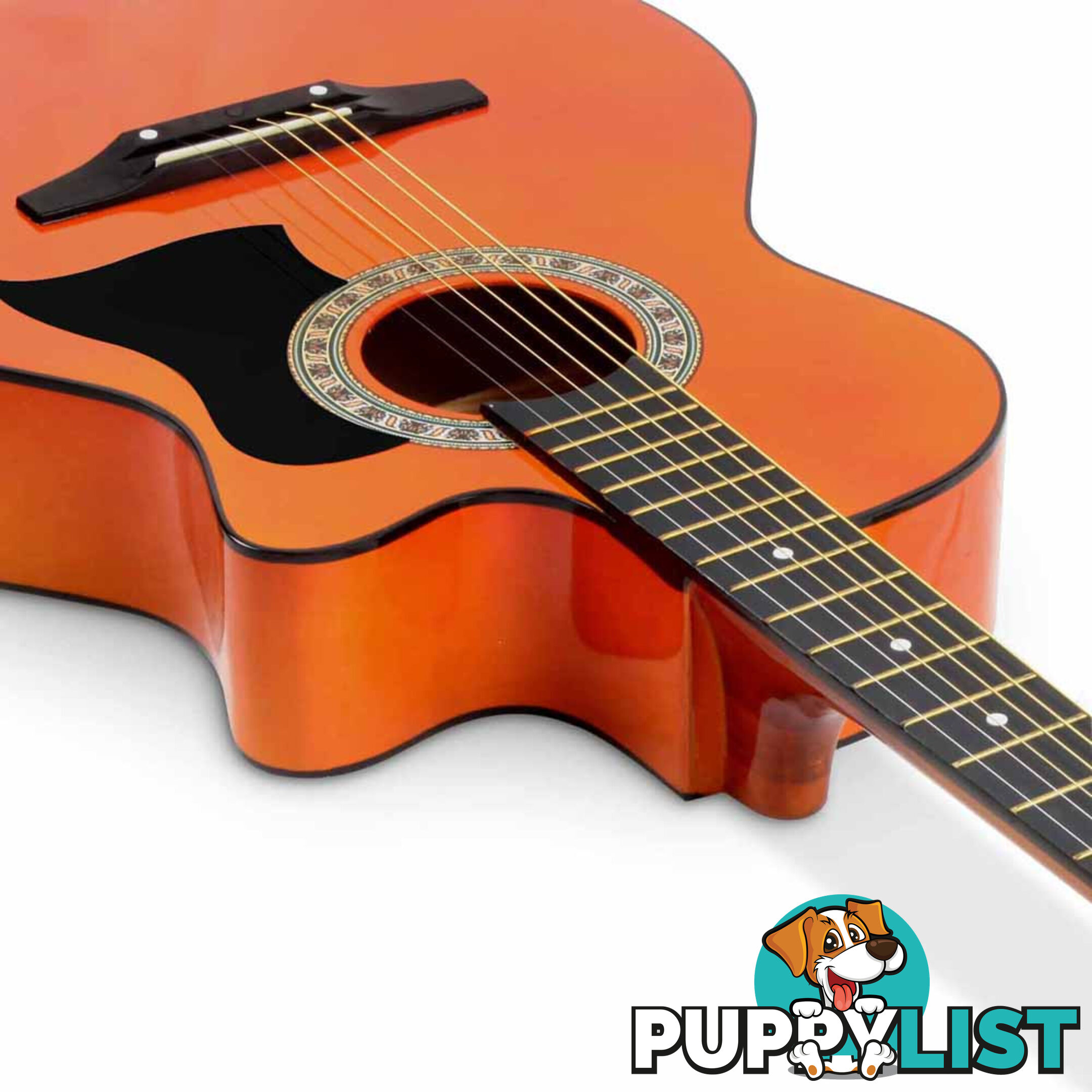 Acoustic Cutaway Steel-Stringed Guitar 38