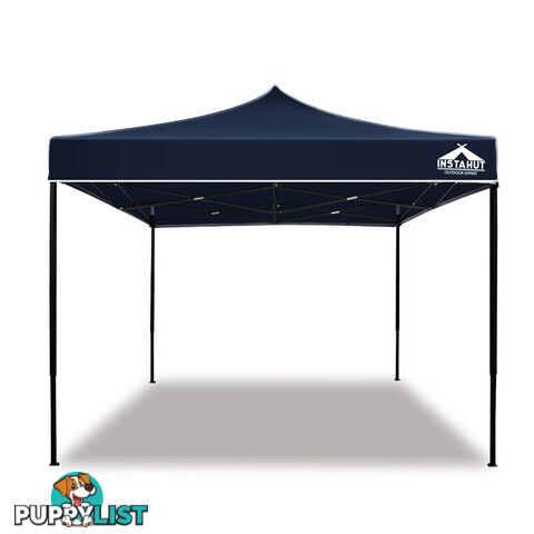 3x4.5 Pop Up Gazebo Hut with Sandbags Navy