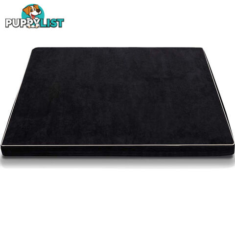 Pet Dog Anti Skid Sleep Memory Foam Mattress Bed Extra Large Black