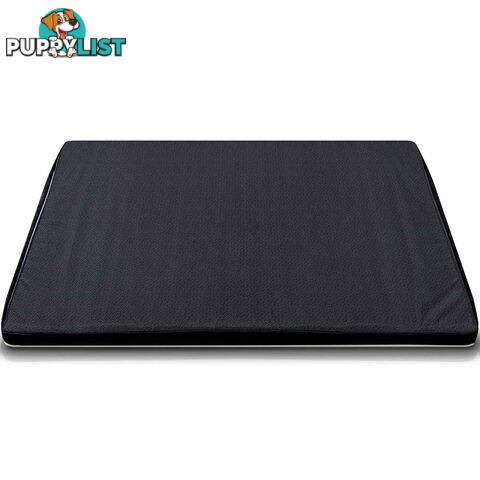 Pet Dog Anti Skid Sleep Memory Foam Mattress Bed Extra Large Black