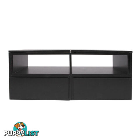 TV Stand Entertainment Unit Adjustable Cabinet White