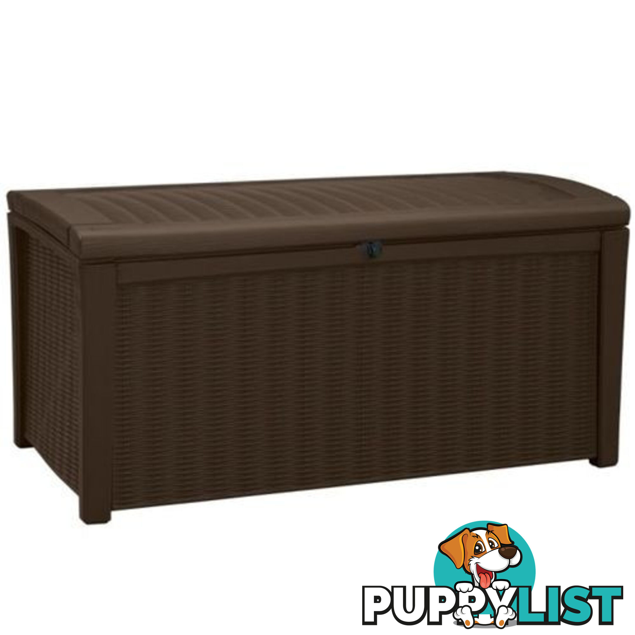 Keter Borneo Outdoor Garden Storage Box Brown