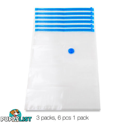 Set of 18 Vacuum Storage Bags 70 x 100cm