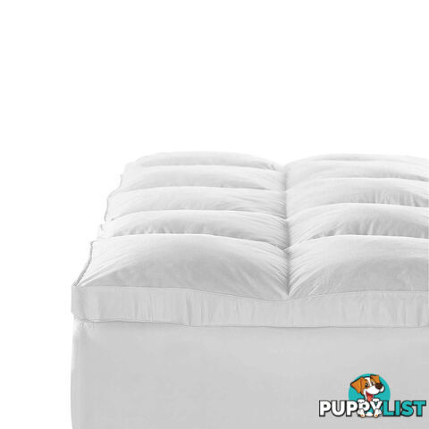 Duck Feather & Down Pillowtop Matress Topper - Single