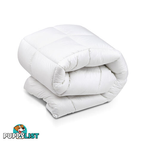 Duck Feather & Down Pillowtop Matress Topper - Single