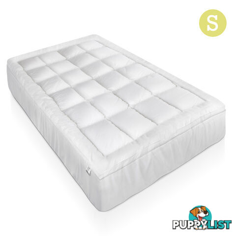 Duck Feather & Down Pillowtop Matress Topper - Single