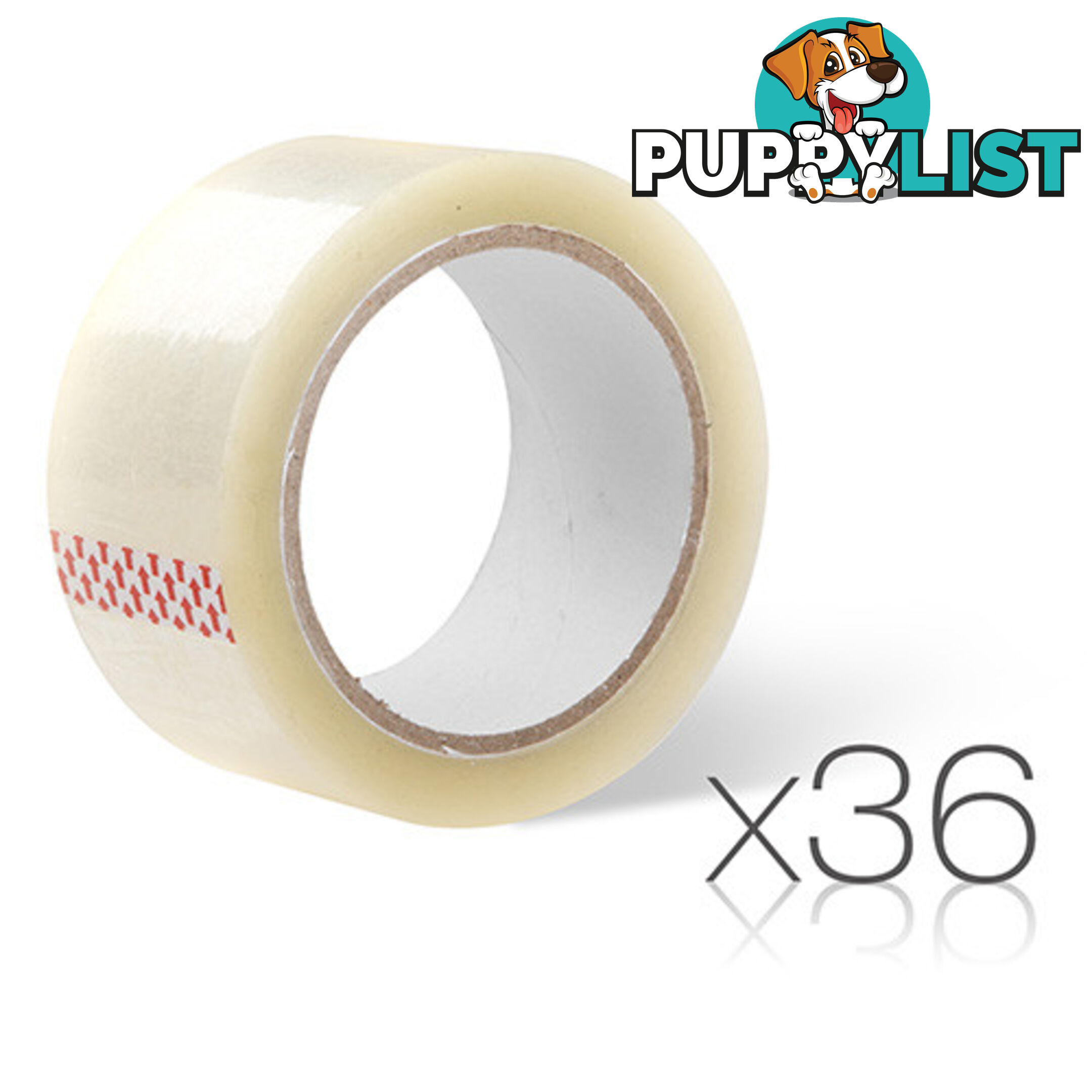 36 Rolls Transparent Packing Tape