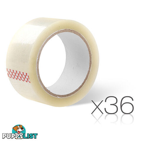 36 Rolls Transparent Packing Tape