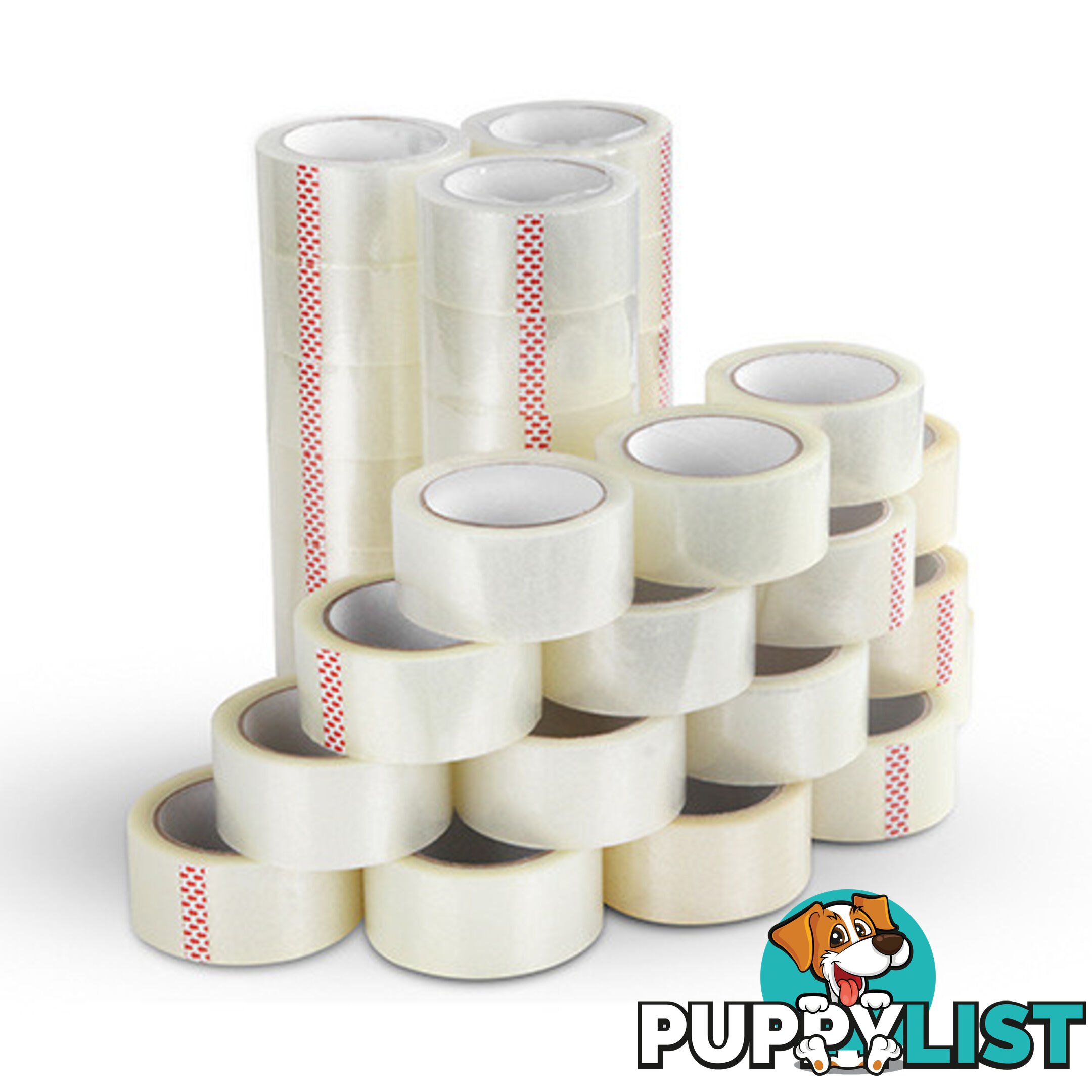 36 Rolls Transparent Packing Tape