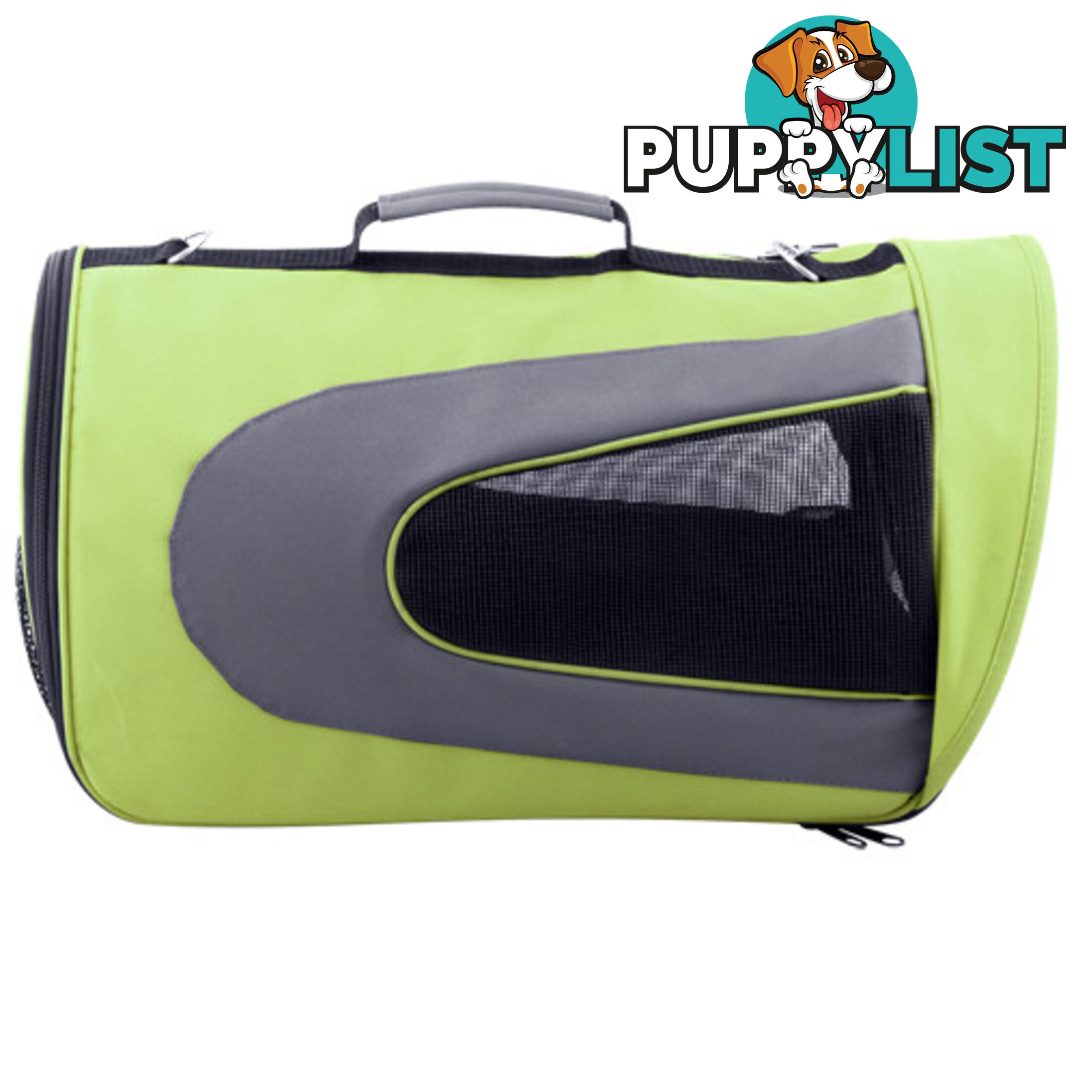 Pet Dog Cat Carrier Travel Bag Large Lime Green