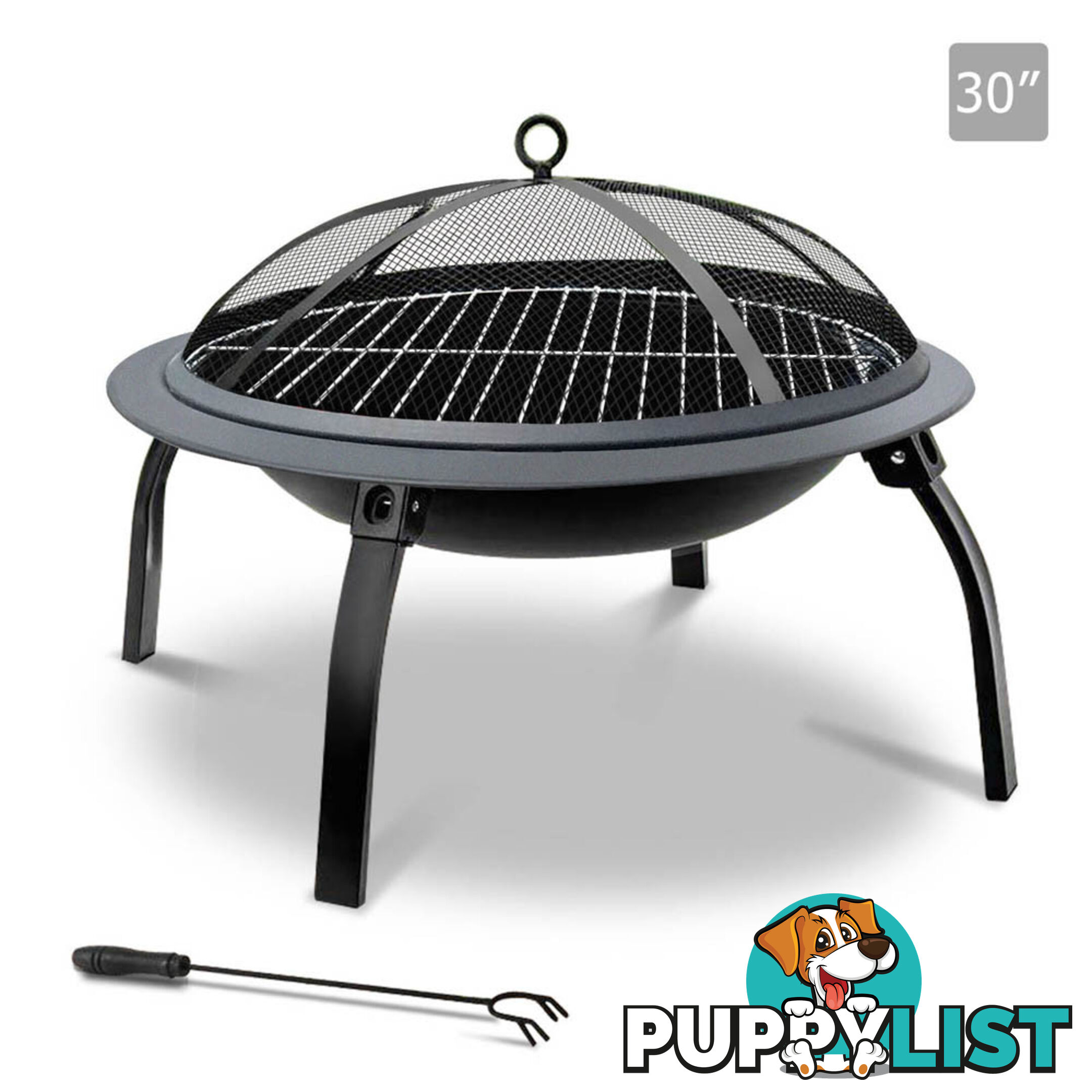 30 Inch Portable Fire Pit