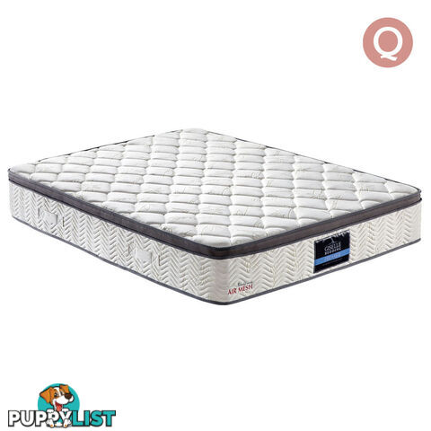 Euro Top Pocket Spring Bamboo Fabric Mattress Queen