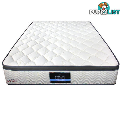 Euro Top Pocket Spring Bamboo Fabric Mattress Queen