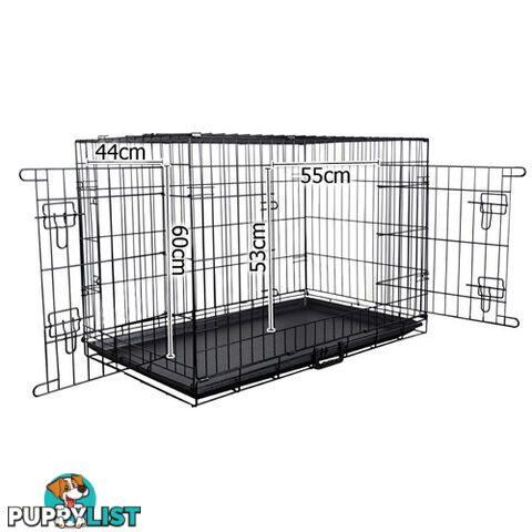 48 Inch Metal Collapsible Dog Cage