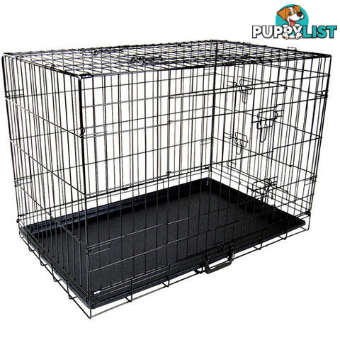 48 Inch Metal Collapsible Dog Cage