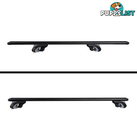 Universal Roof Racks Cross Bars 135cm Lockable